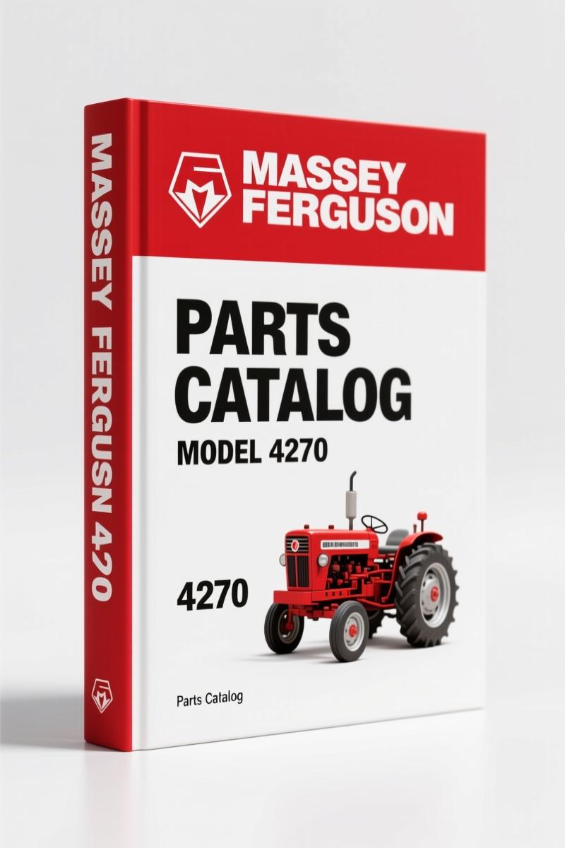 Massey Ferguson 4260 4270 2001 Parts Catalog – 946 Pages