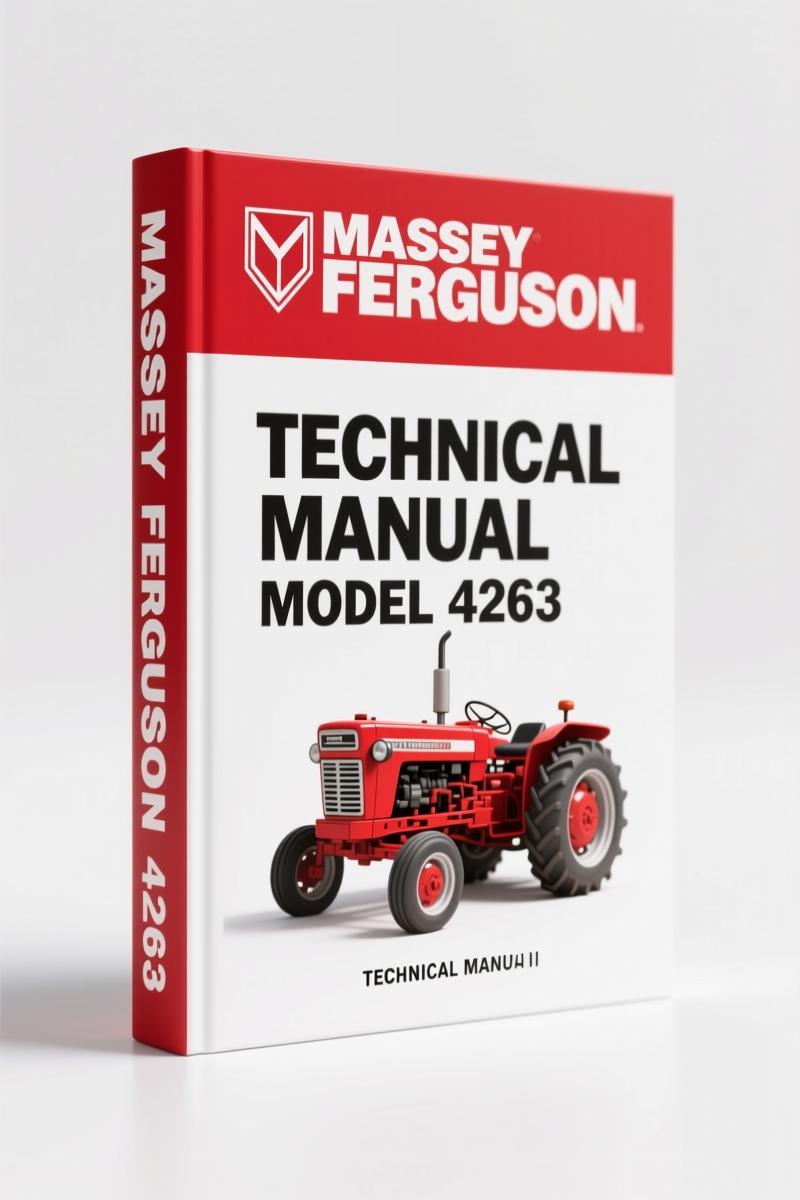 Massey Ferguson 4263 2001 Technical Manual – 269 Pages