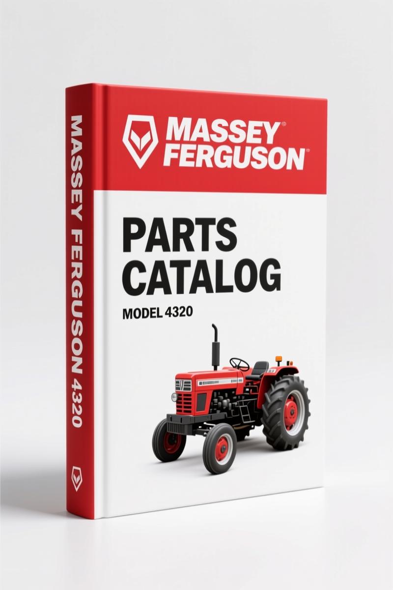 Massey Ferguson 4315, 4320 2001 Parts Catalog – 322 Pages OEM