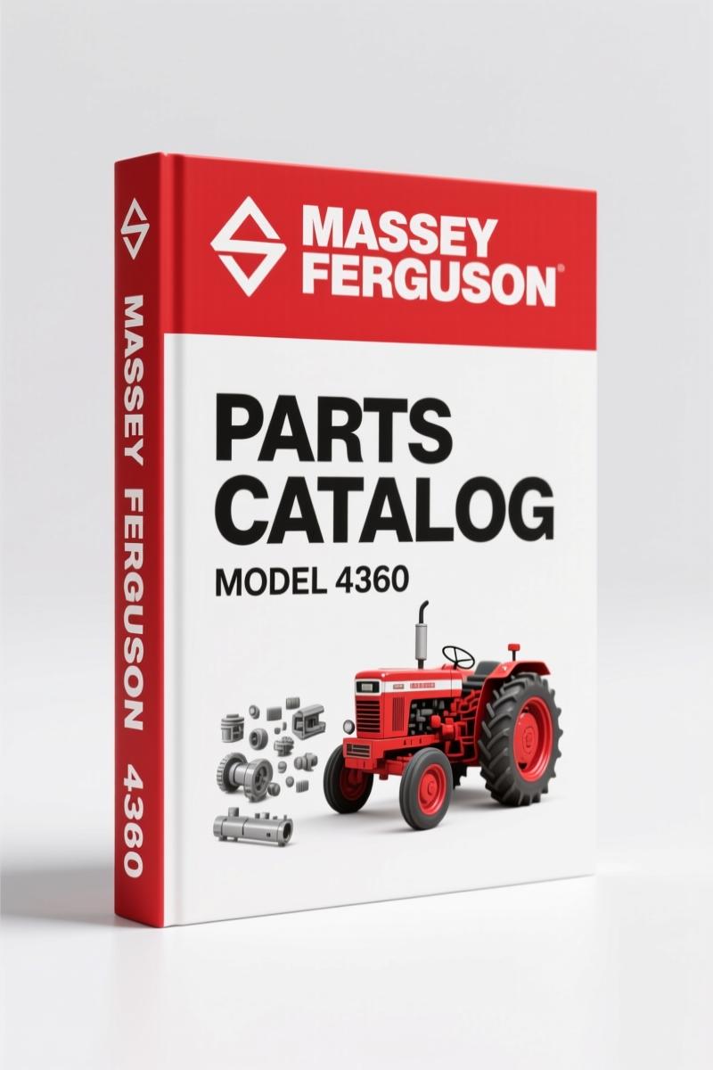 Massey Ferguson 4360, 4370 2001 Parts Catalog – 1054 Pages