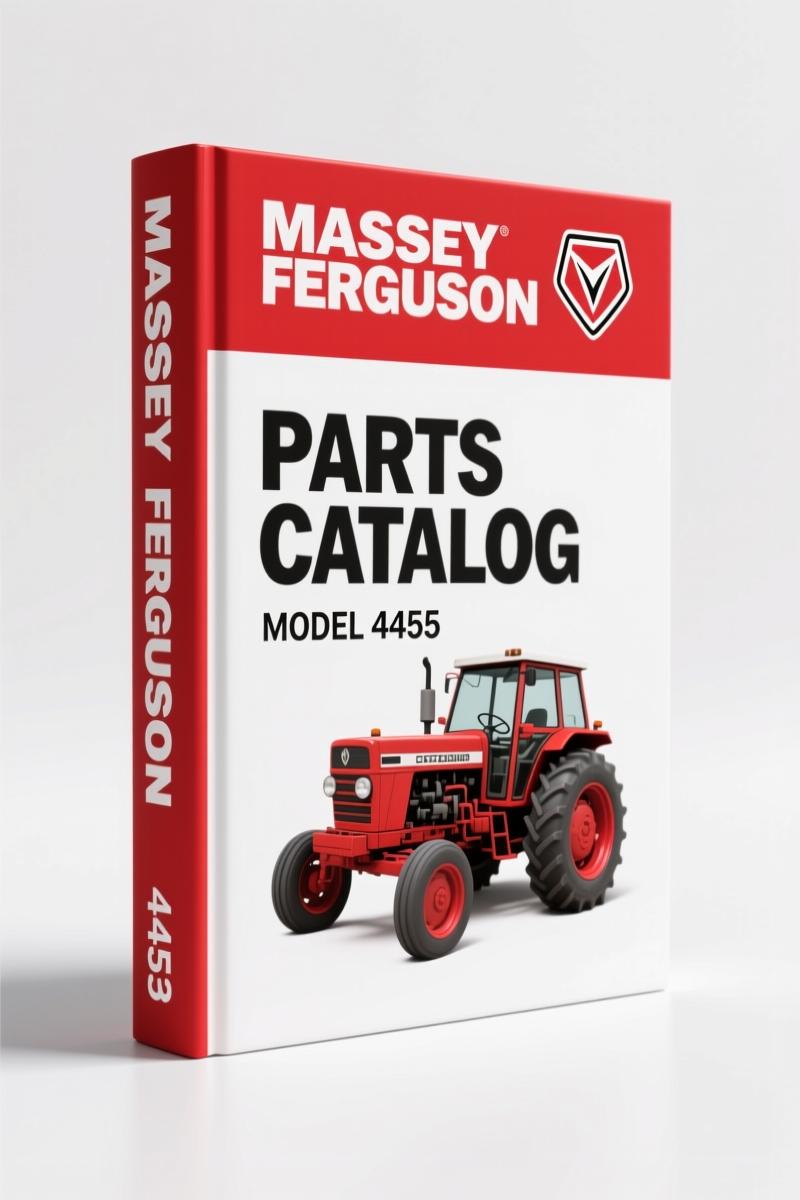 Massey Ferguson 4435, 4445, 4455 2004 Parts Catalog – 301 Pages