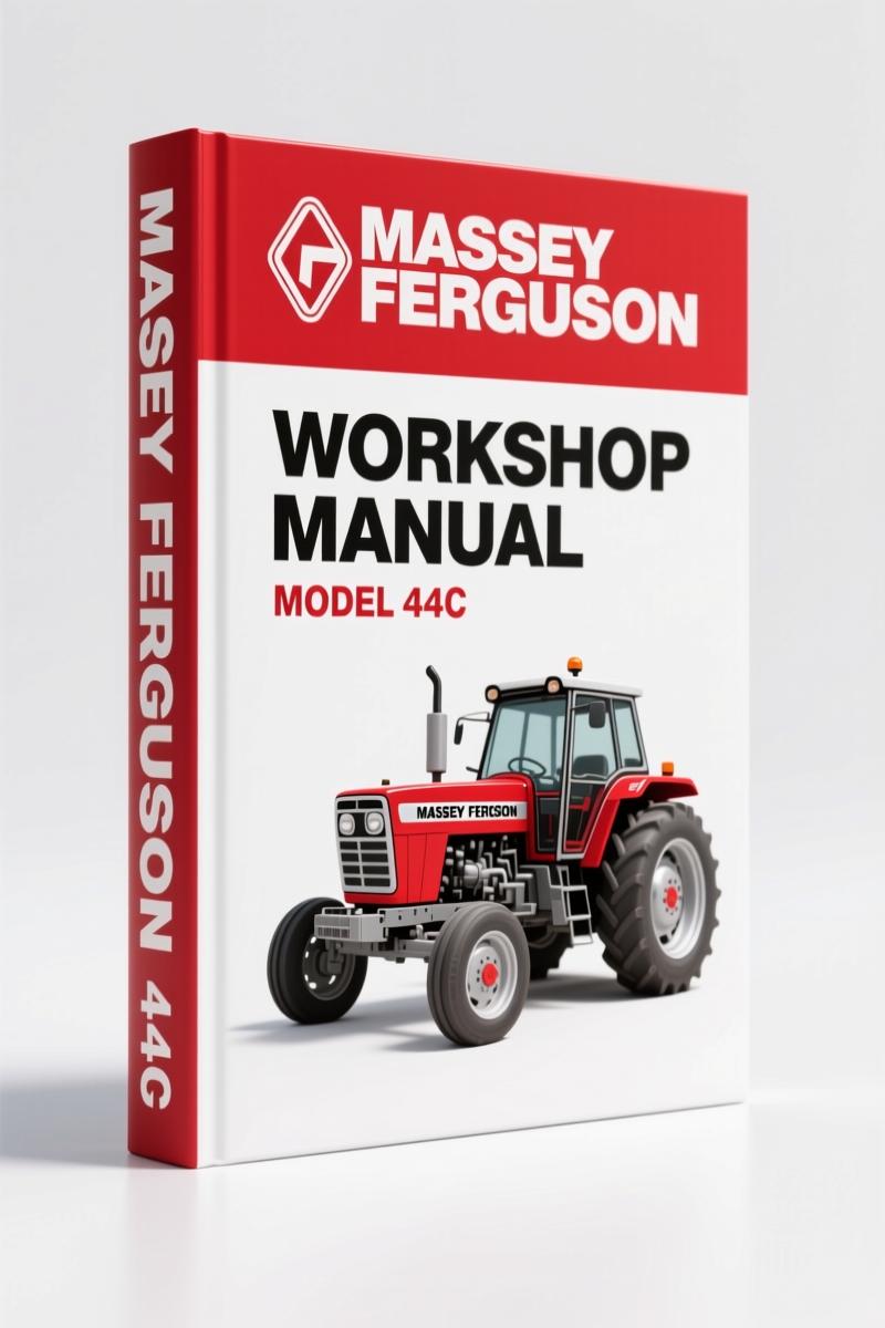 Massey Ferguson 44C Workshop Manual – Factory Specs for 437 Pages