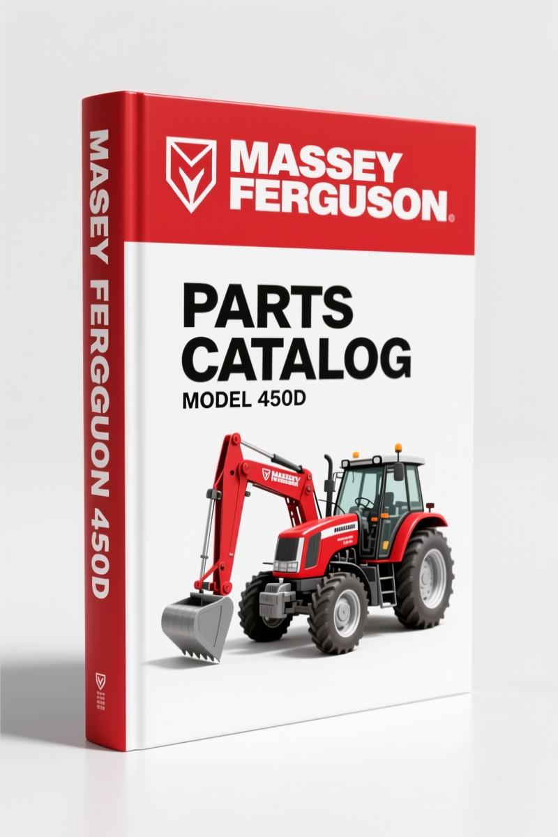 Massey Ferguson 450D Parts Catalog – 745 Pages Factory Parts Data