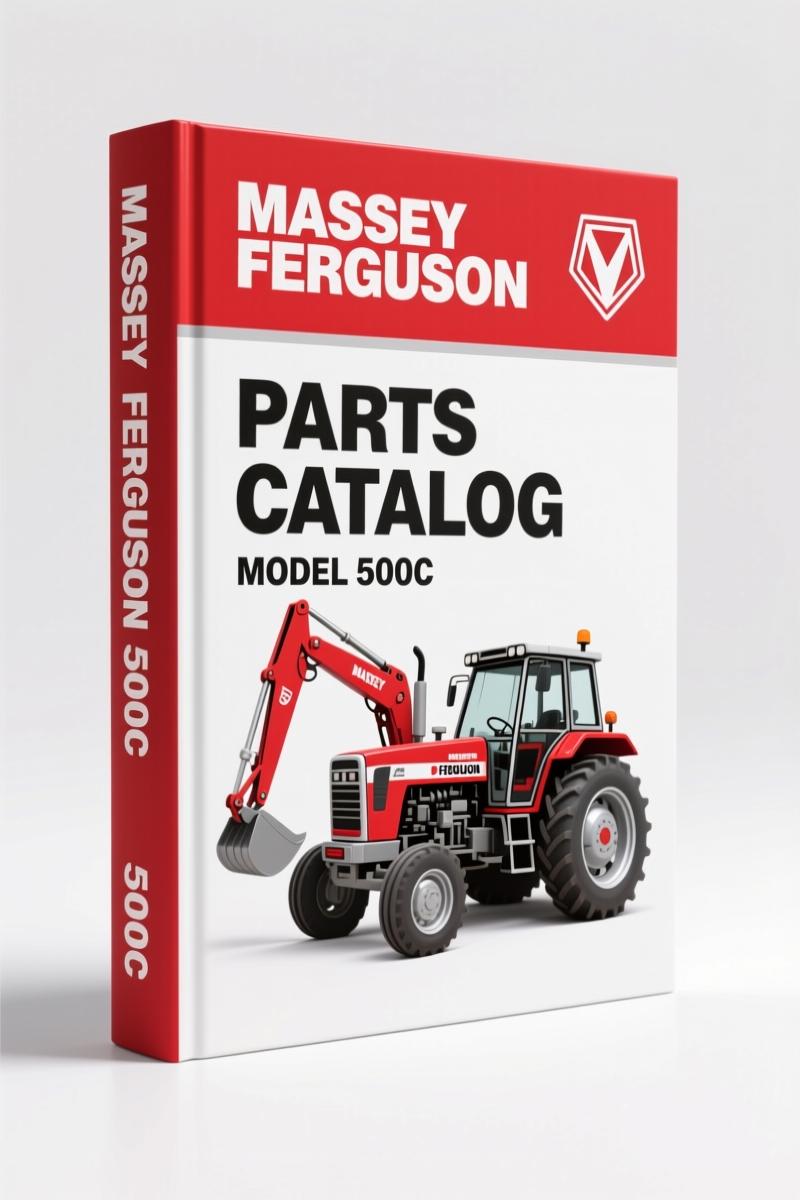 Massey Ferguson 500C Parts Catalog – 474 Pages of Factory Parts Data