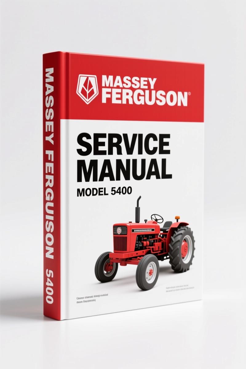 Massey Ferguson 5400 Service Manual – 30 Pages of Factory Clutch & Powertrain Specs