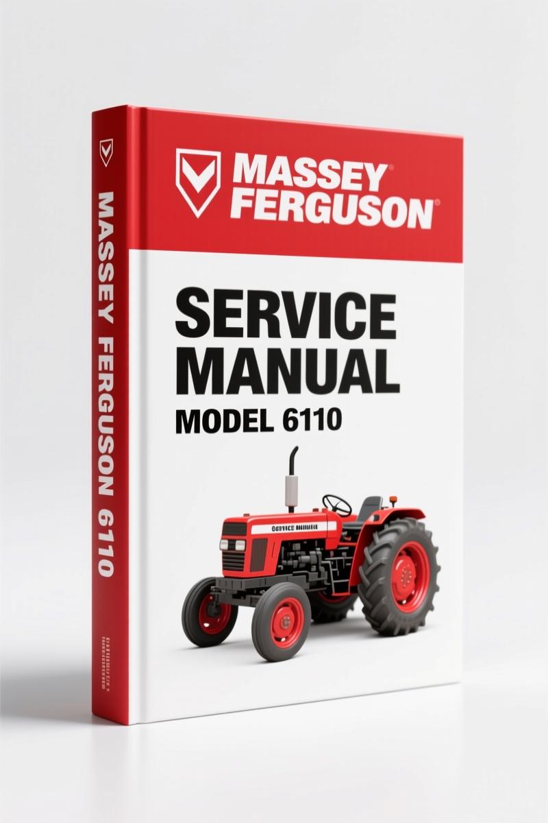 Massey Ferguson 6110 1999 Service Manual – 727 Pages of Factory Parts Data