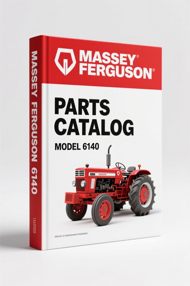 Massey Ferguson 6140 1999 Parts Catalog – 750 Pages