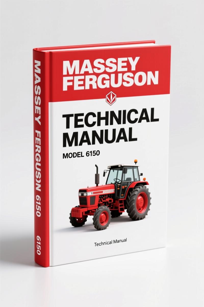 Massey Ferguson 6150 1999 Technical Manual – 736 Pages OEM Service Data