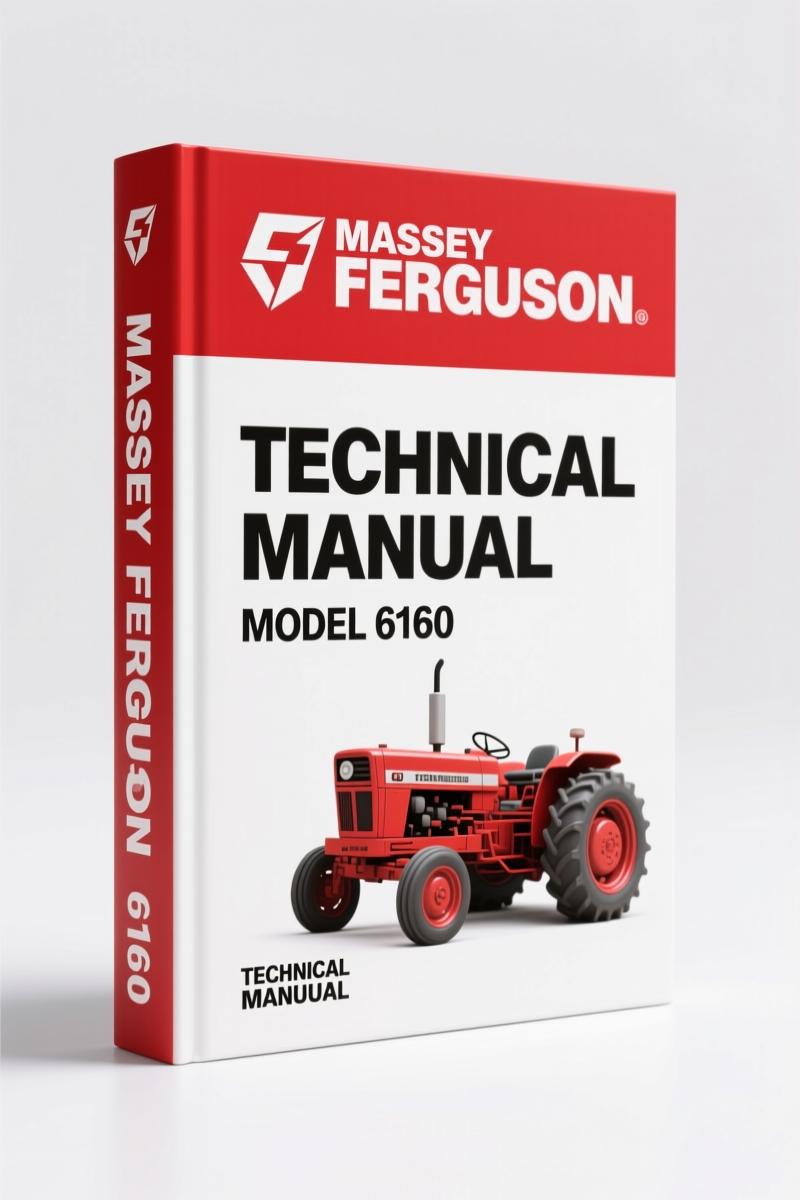 Massey Ferguson 6160 1999 Technical Manual – 766 Pages OEM Parts
