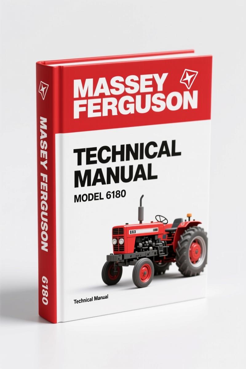 Massey Ferguson 6180 1999 Technical Manual – 827 Pages OEM Parts