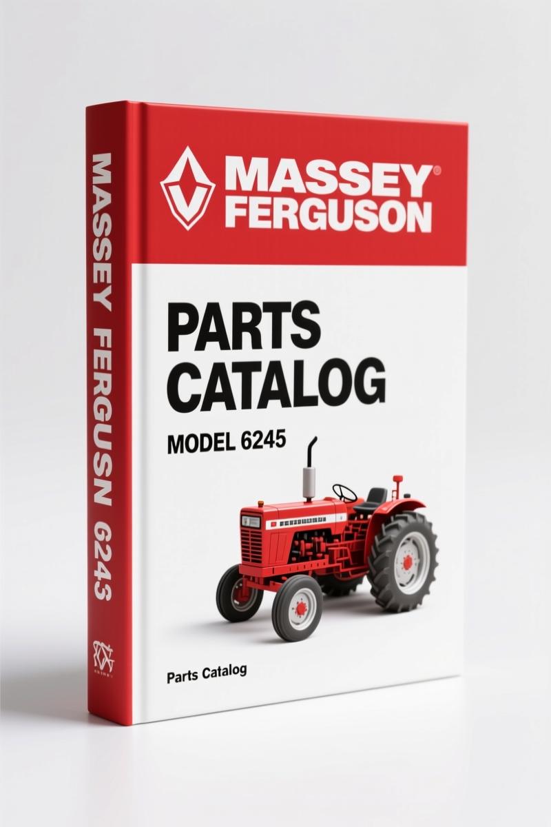 Massey Ferguson 6235, 6245, 6255 2000 Parts Catalog – 852 Pages