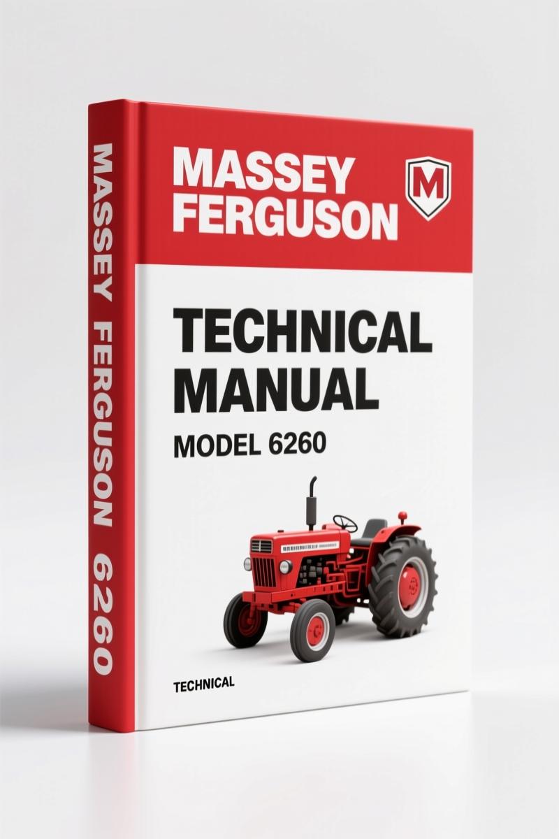 Massey Ferguson 6260 2000 Technical Manual – 847 Pages