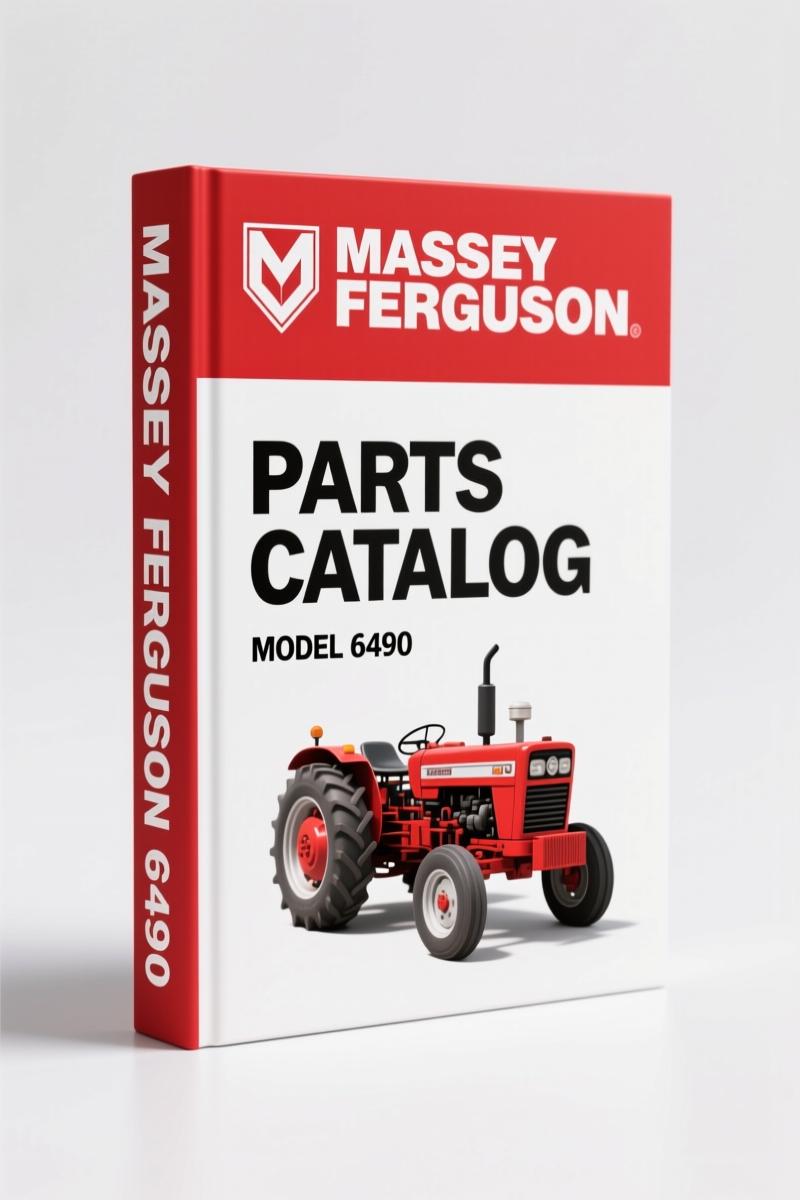 Massey Ferguson 6485, 6490 2003 Parts Catalog – 549 Pages