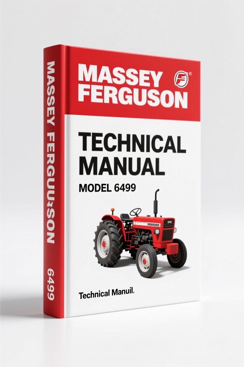 Massey Ferguson 6499 2007 Technical Manual – Parts Catalog