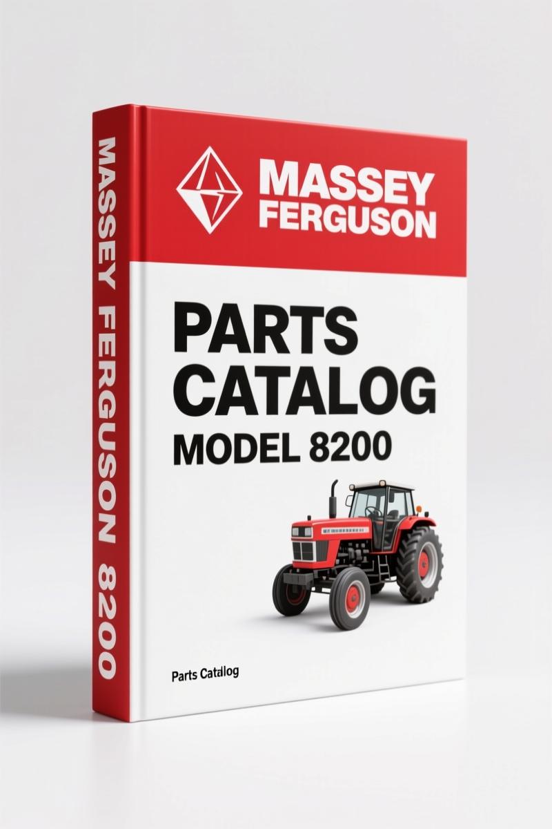 Massey Ferguson 7200, 8200 2007 Parts Catalog – OEM Factory Specs