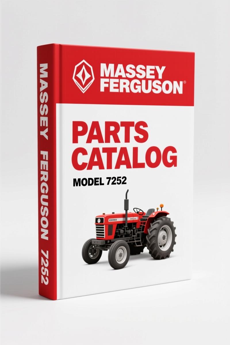 Massey Ferguson 7250, 7252 2001 Parts Catalog – 483 Pages OEM