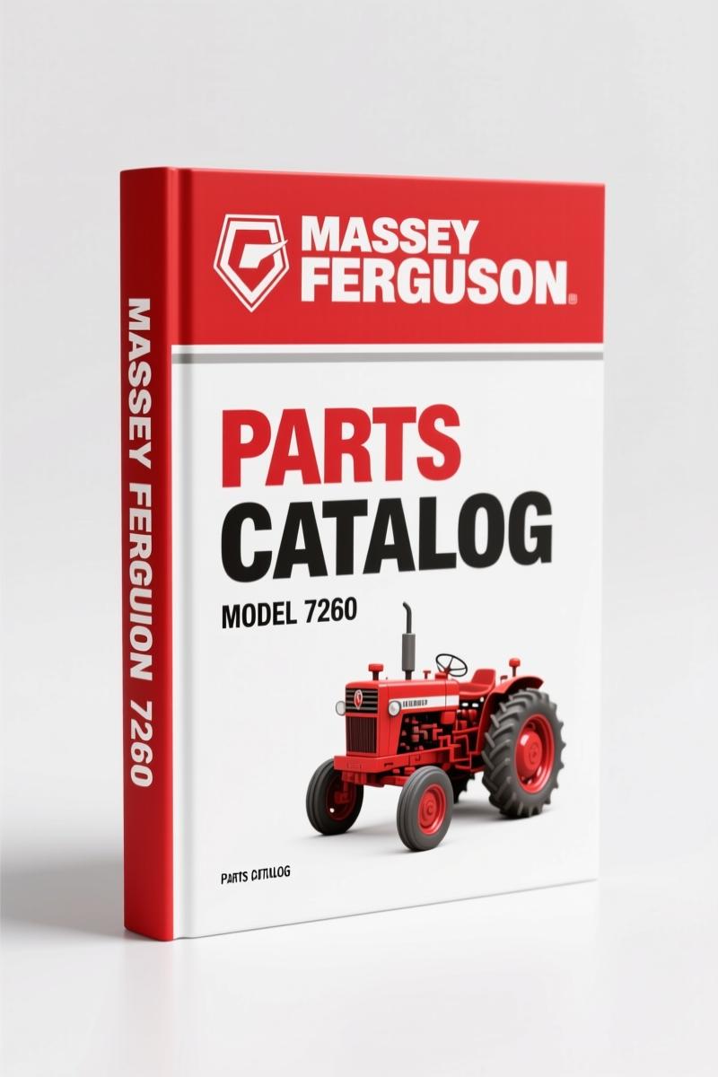 Massey Ferguson 7260 2005 Parts Catalog – 799 Pages Official OEM Parts Index