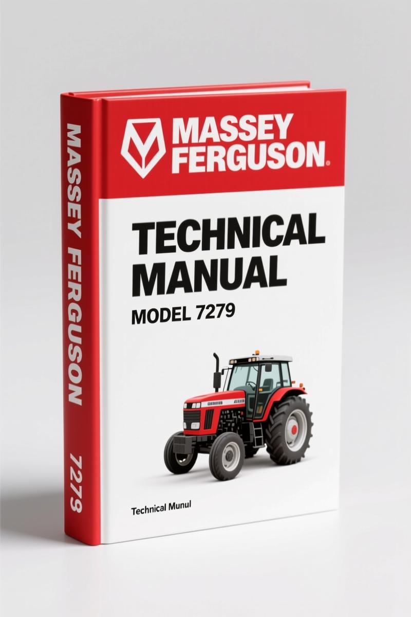 Massey Ferguson 7279 Technical Manual – 598 Pages Factory Specs