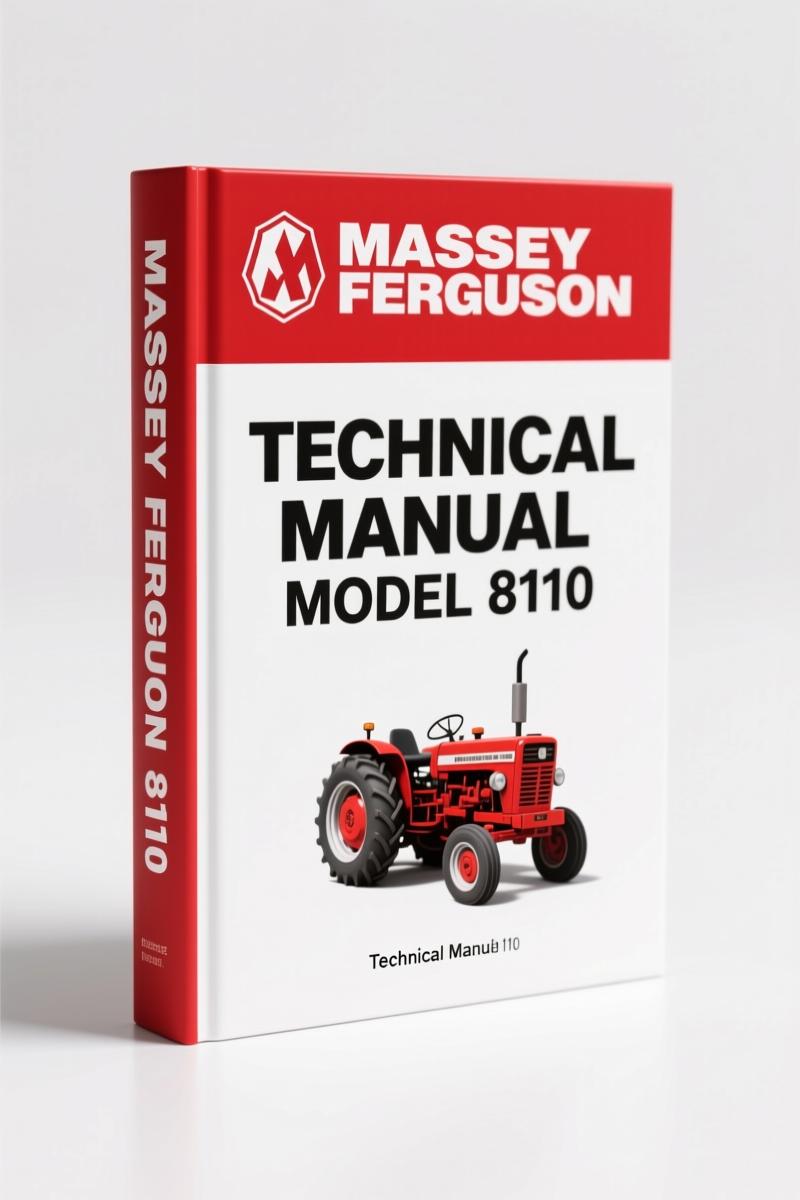 Massey Ferguson 8110 1999 Technical Manual – 720 Pages OEM Specs