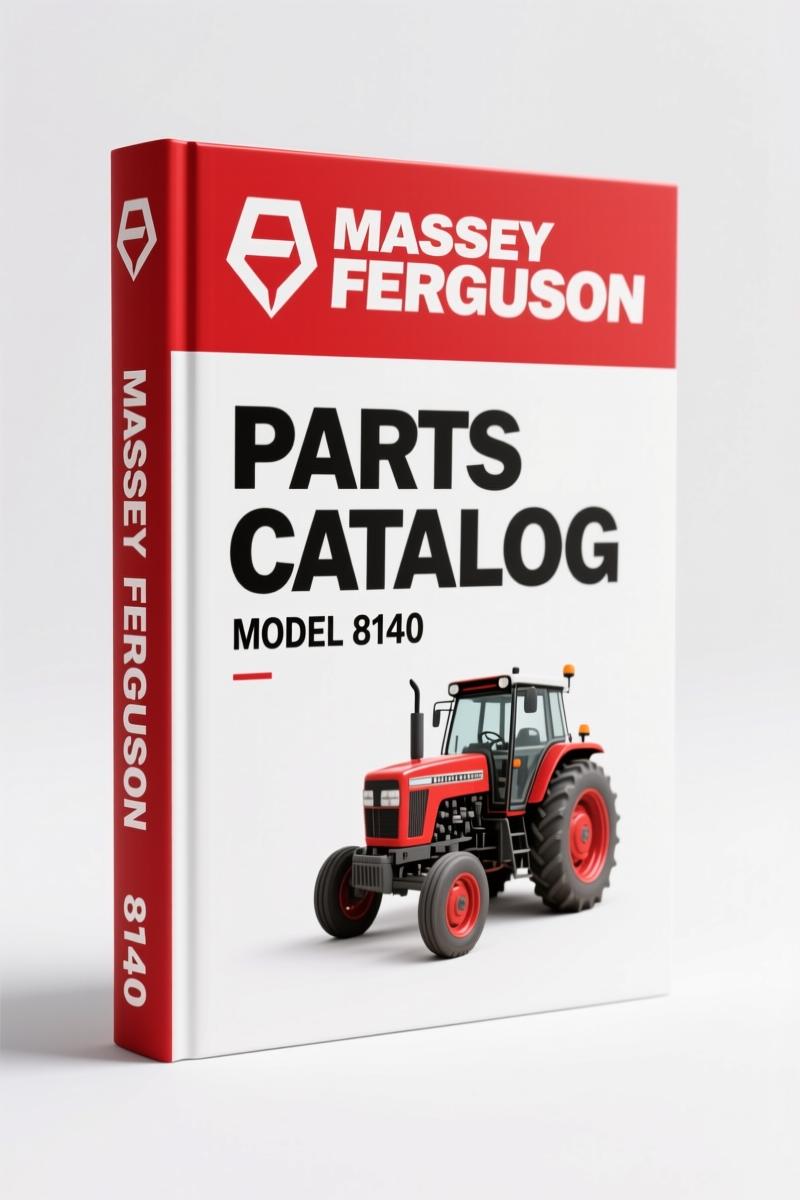 Massey Ferguson 8140 1999 Parts Catalog – 654 Pages of Factory Parts Data