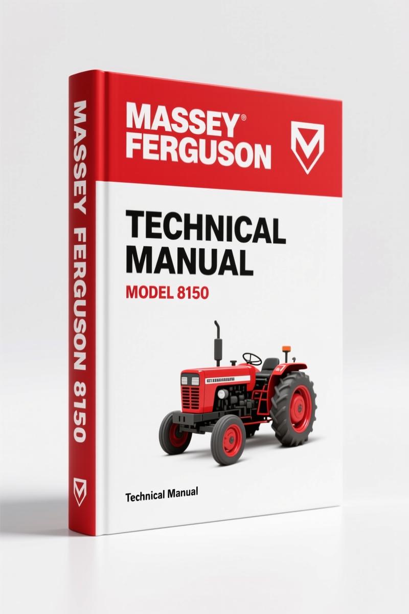 Massey Ferguson 8150 1999 Technical Manual – 733 Pages