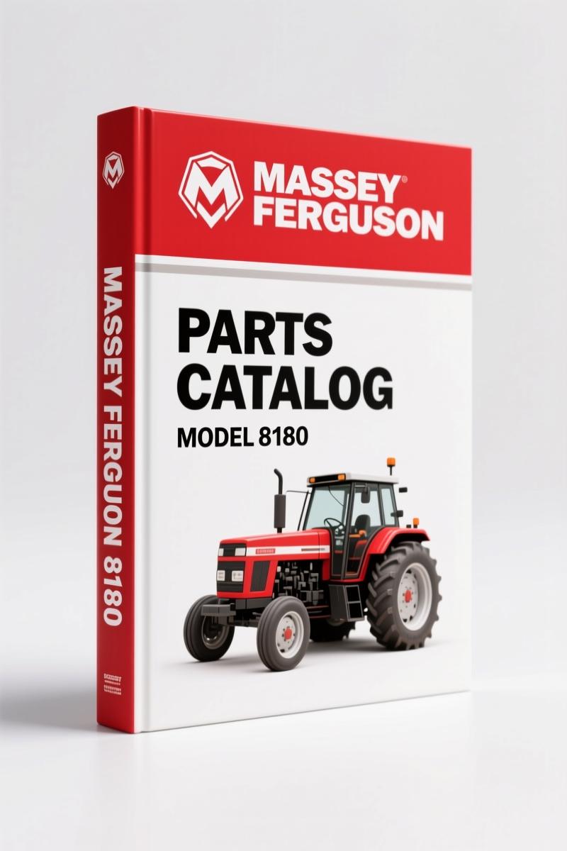 Massey Ferguson 8180 Parts Catalog – 544 Pages of Factory Part Numbers & Diagrams
