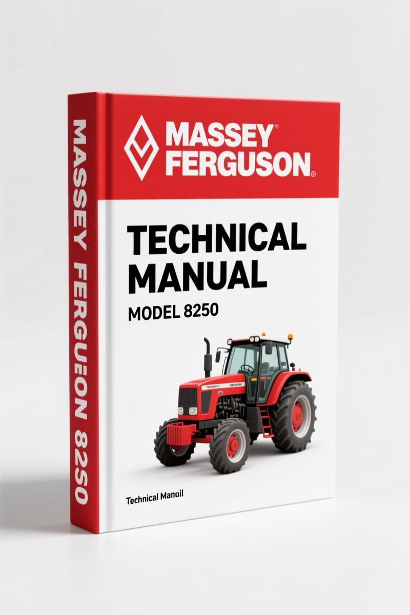 Massey Ferguson 8250 Technical Manual | 1464 Pages OEM Specs