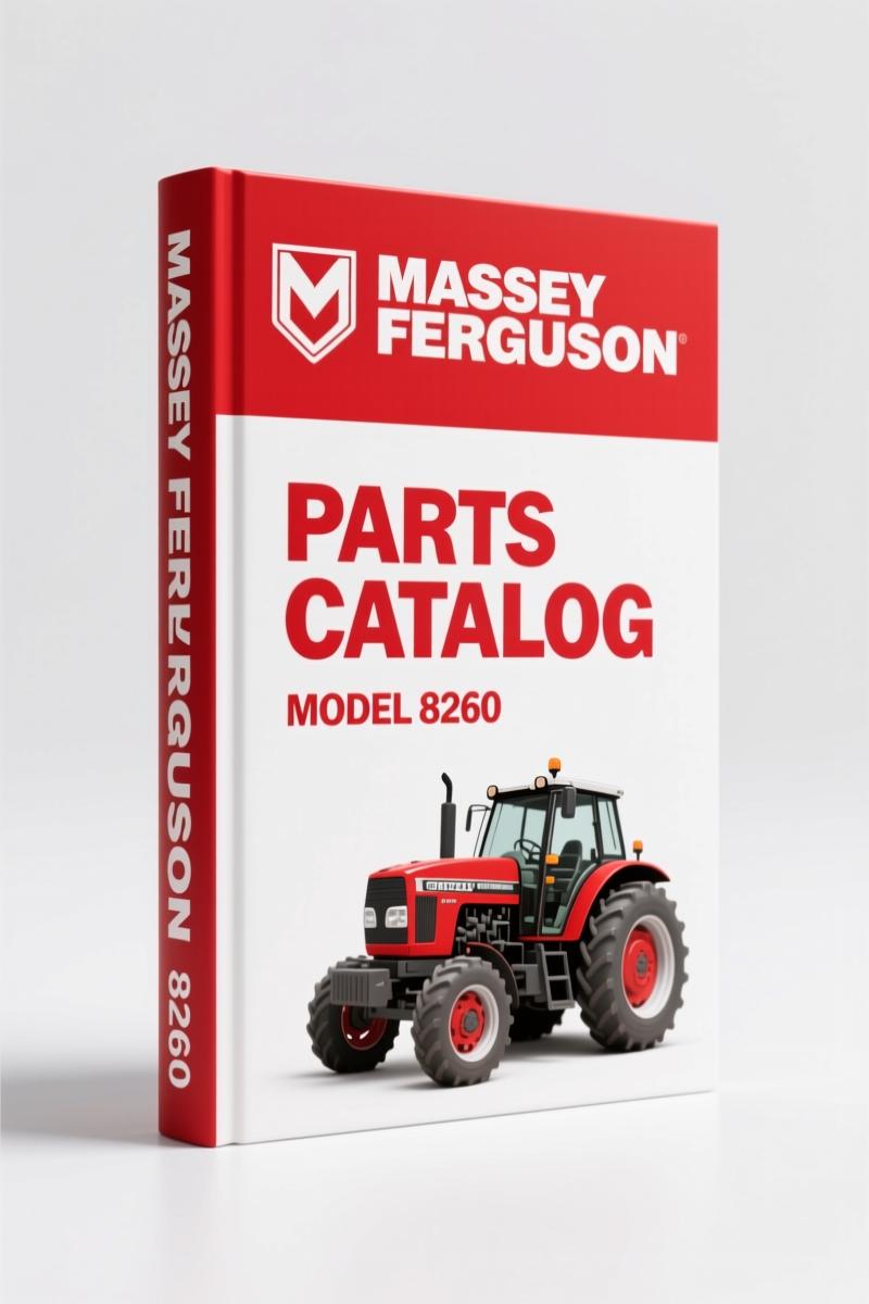 Massey Ferguson 8260 Parts Catalog – 775 Pages of Factory Parts Data