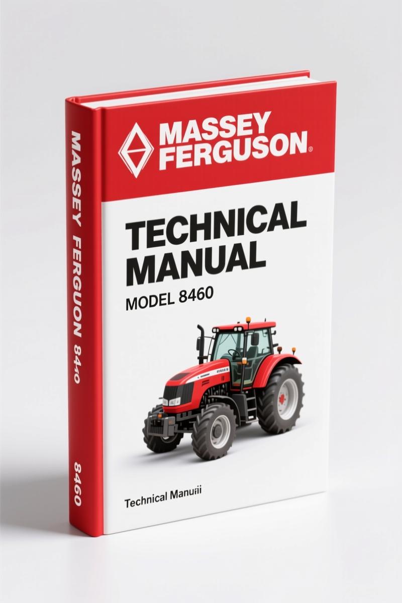 Massey Ferguson 8450-8480 2006 Technical Manual – 160 Pages