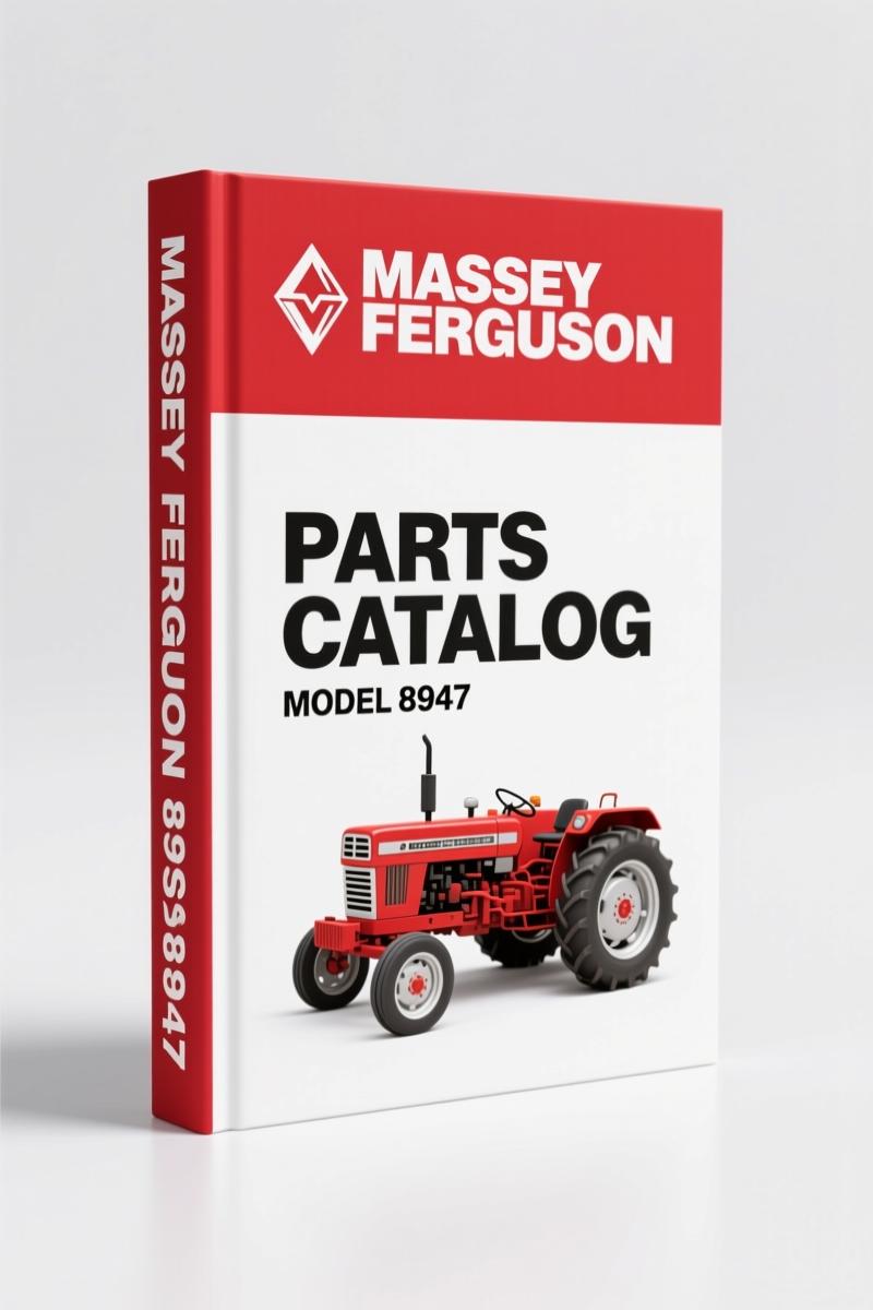 Massey Ferguson 8947 2004 Parts Catalog – 225 Pages OEM Factory Specs