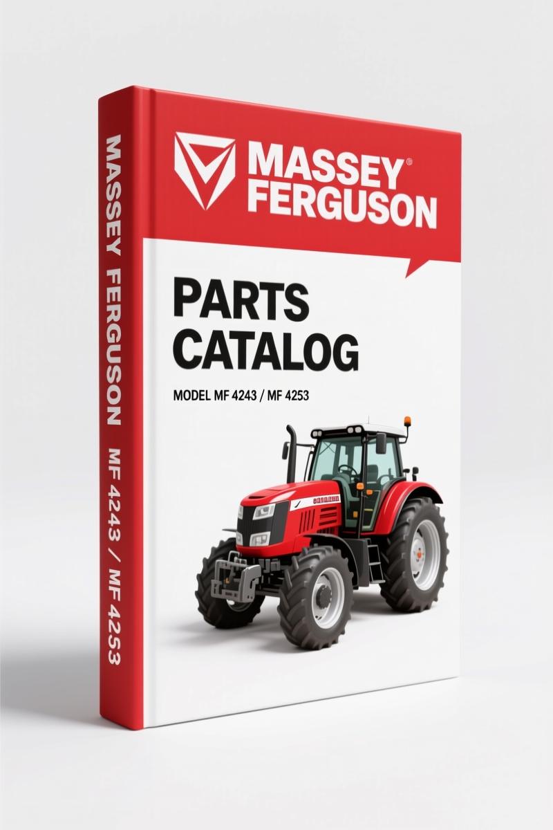 Massey Ferguson MF 4243, MF 4253 2001 Parts Catalog – 789 Pages OEM