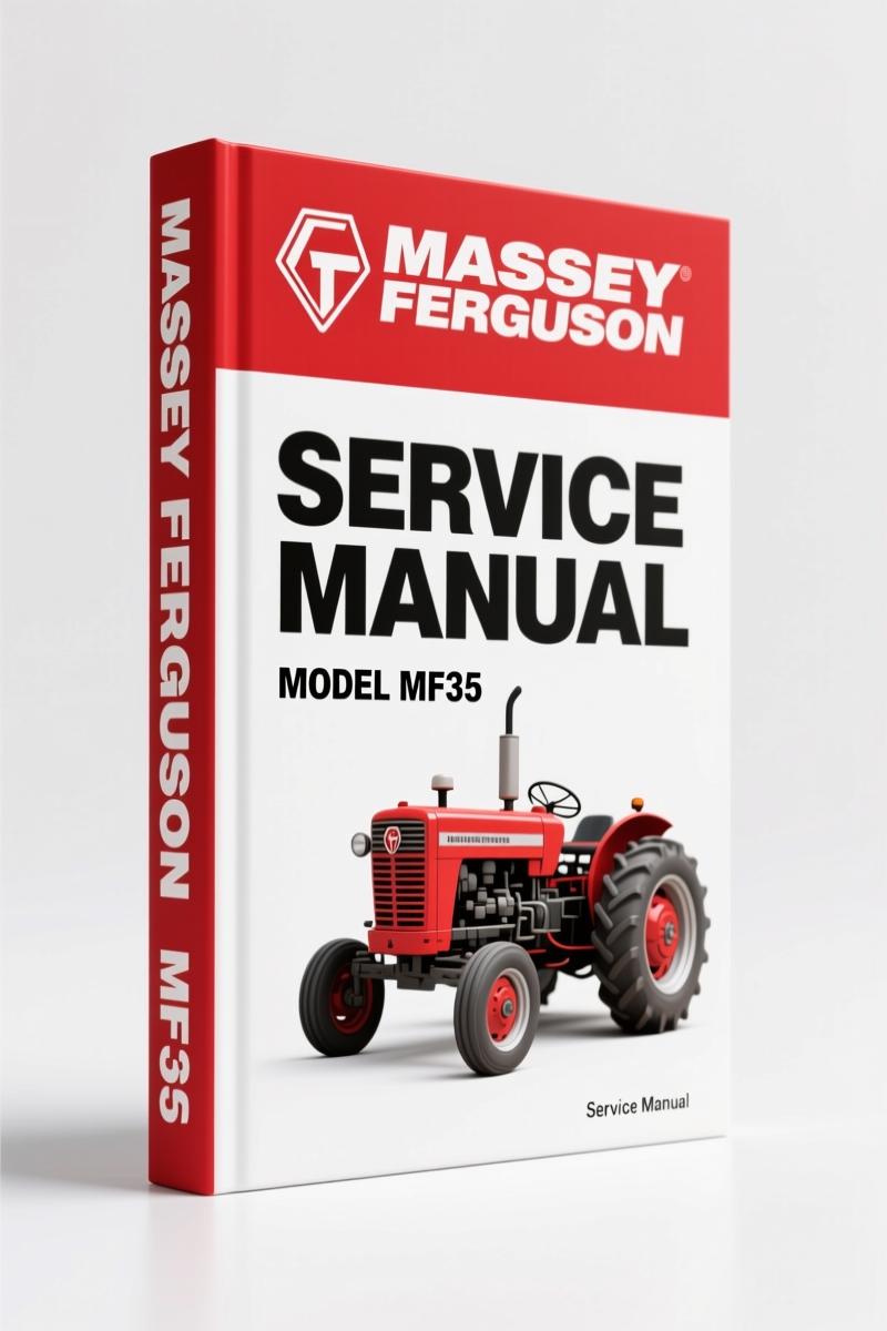 Massey Ferguson MF35 Service Manual – 383 Pages of Factory Specs