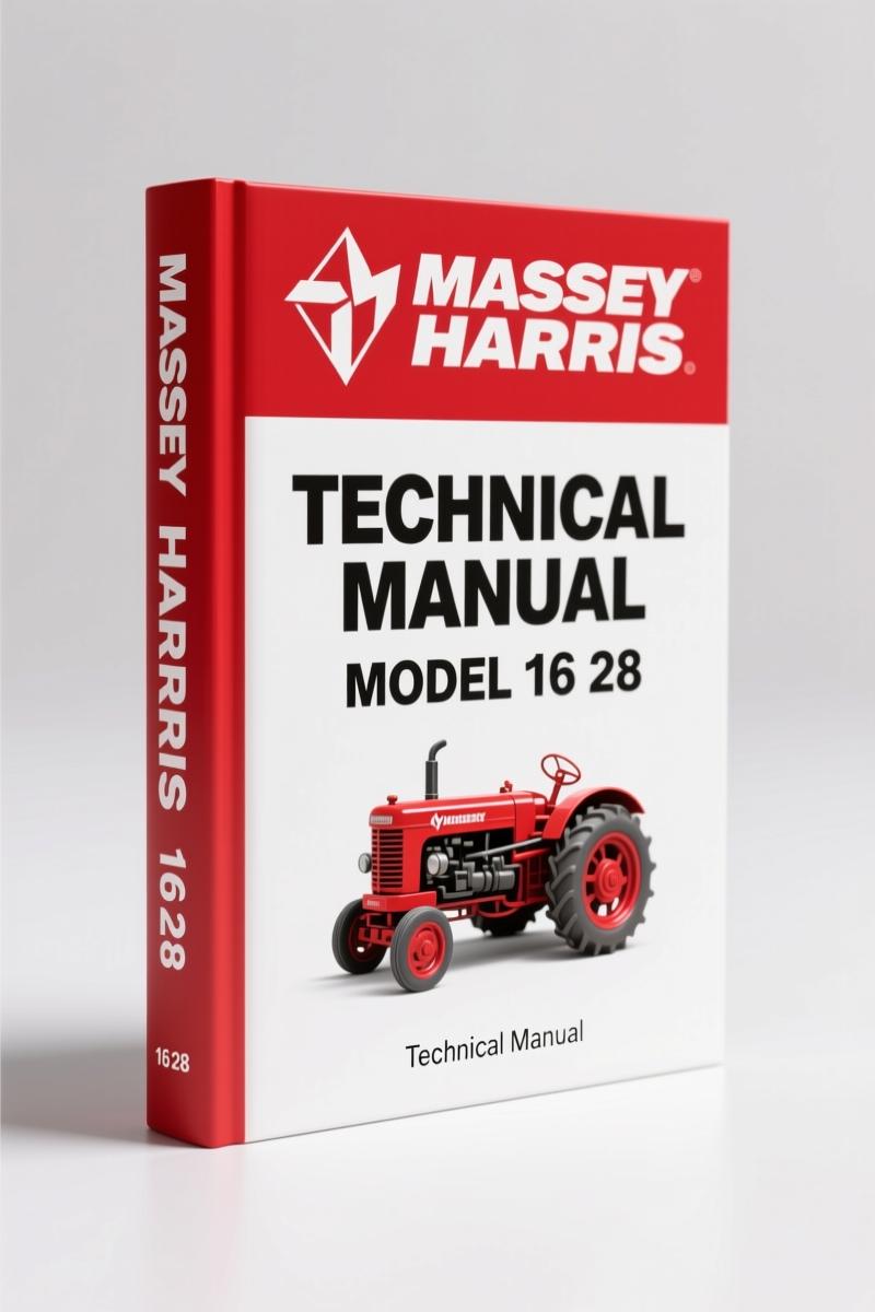 Massey Harris 16/28, 26/40 Technical Manual – Factory Lubrication & Adjustment