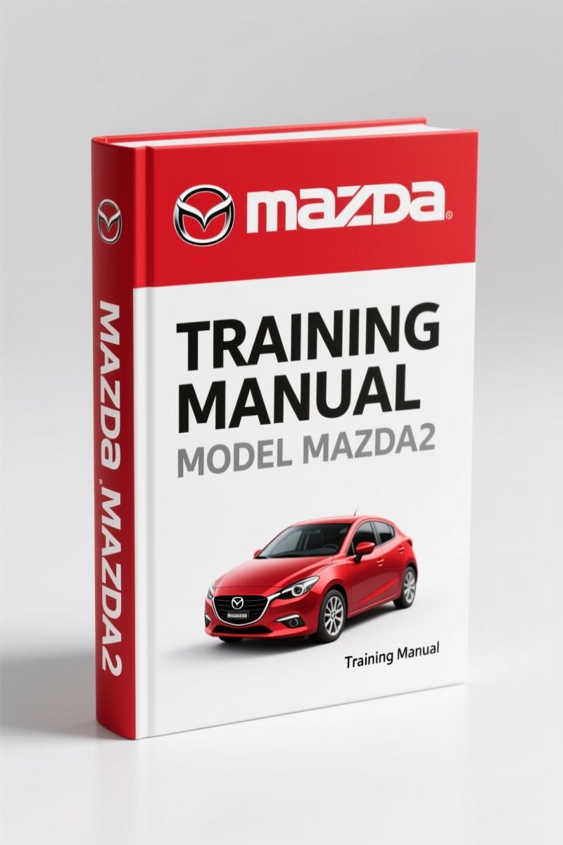 Mazda Mazda2 Training Manual – OEM Specs for Facelift Models