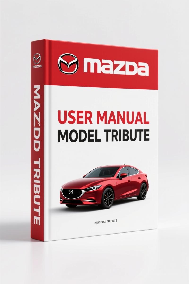 Mazda Tribute 2000 User Manual – Factory Specs for Routine Maintenance