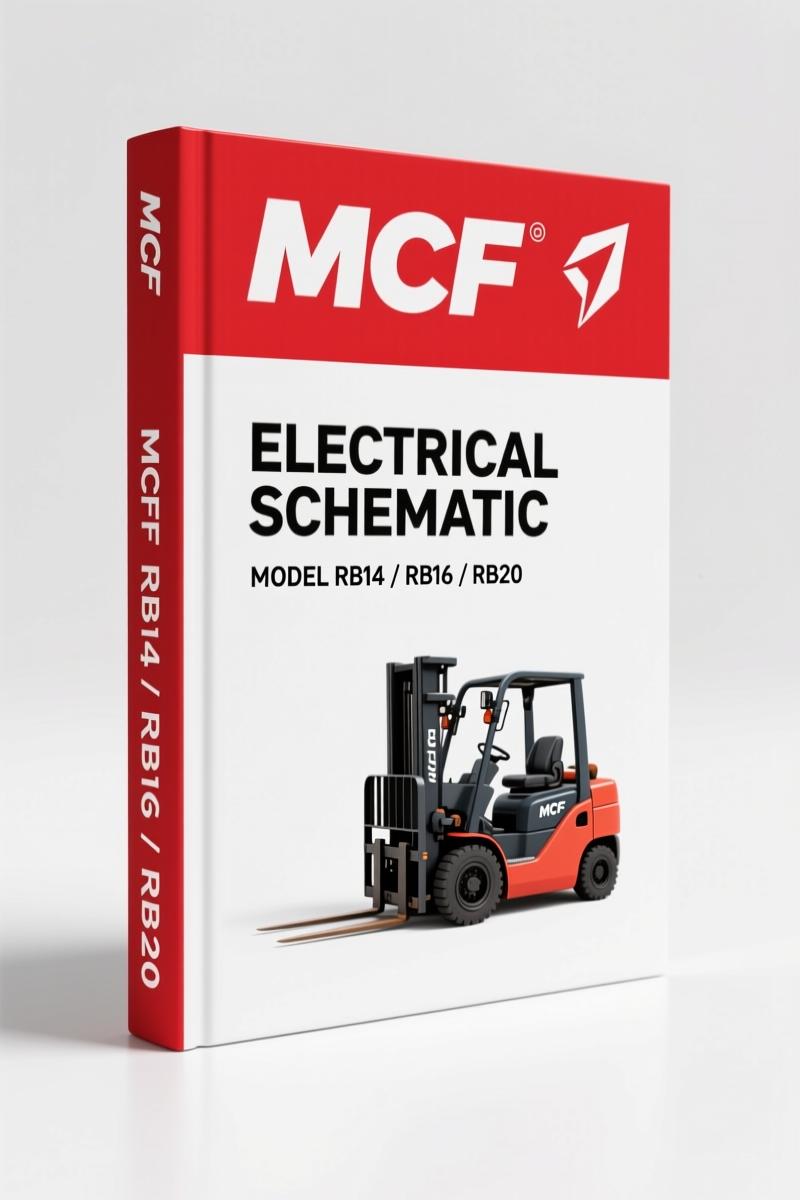 MCF RB14, RB16, RB20, RB25 Electrical Schematic – 23-Page OEM Wiring Diagram