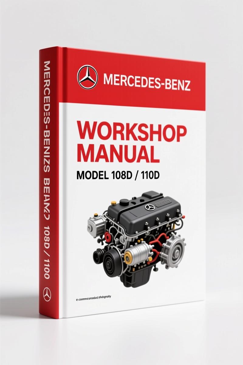 Mercedes-benz 108D, 110D Workshop Manual – Factory Engine Data