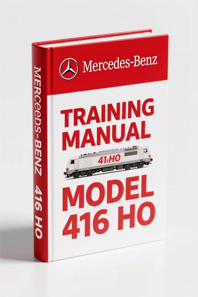 Mercedes-benz 416 HO 2004 Training Manual – GPS Navigation System