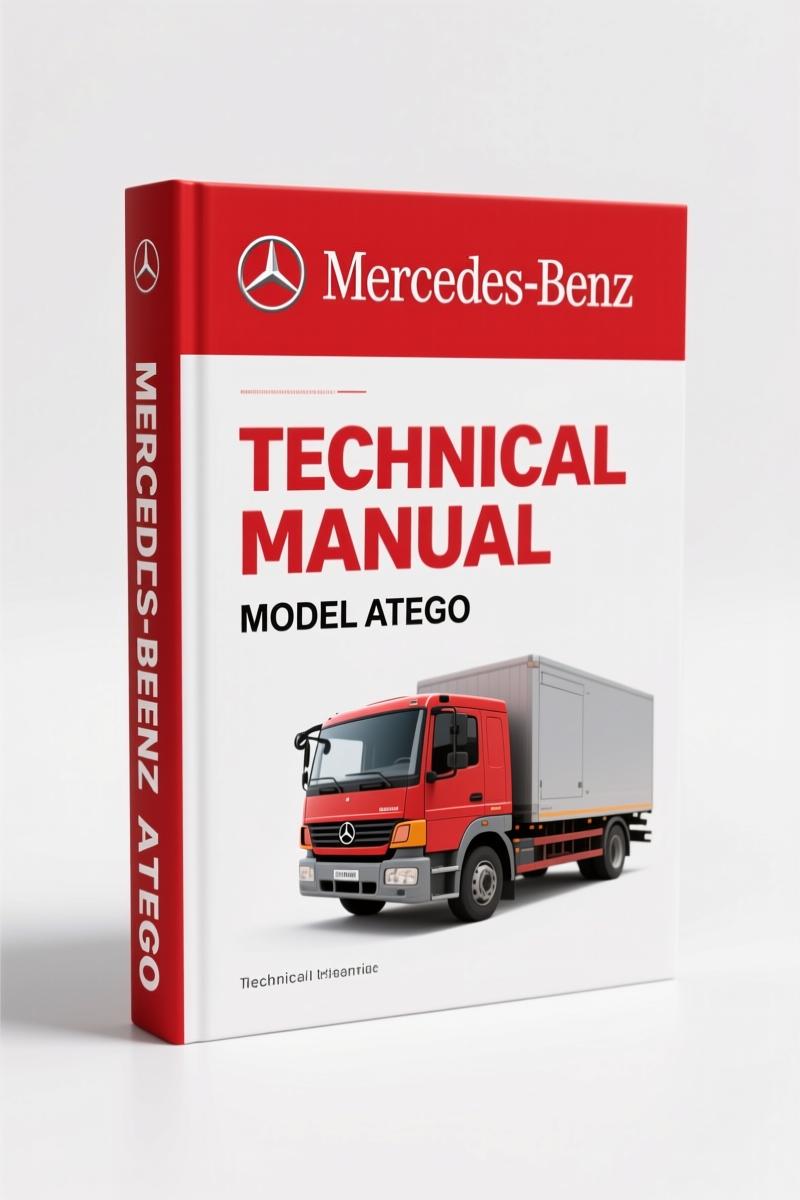 Mercedes-benz Atego 2009 Technical Manual – Factory Towing & Recovery Specifications
