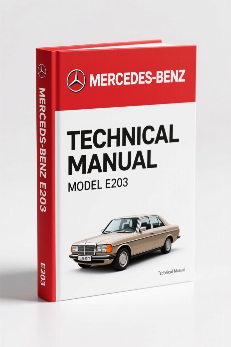 Mercedes-Benz E203 2002 Technical Manual: CAN Diagnostics & OEM Specs