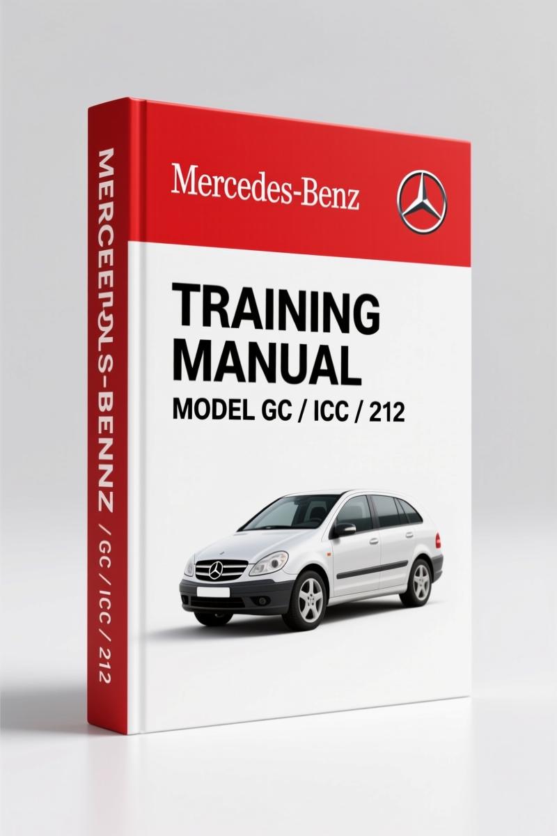 Mercedes-benz GC, ICC, 212 2002 Training Manual – SRS Airbag