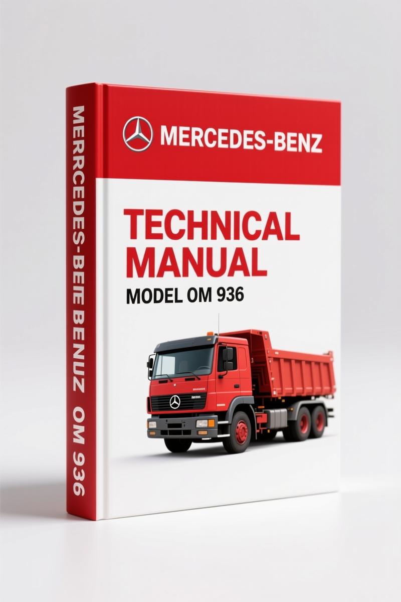 Mercedes-benz OM 936 2012 Technical Manual – Factory Specs for Euro VI Diagnostics