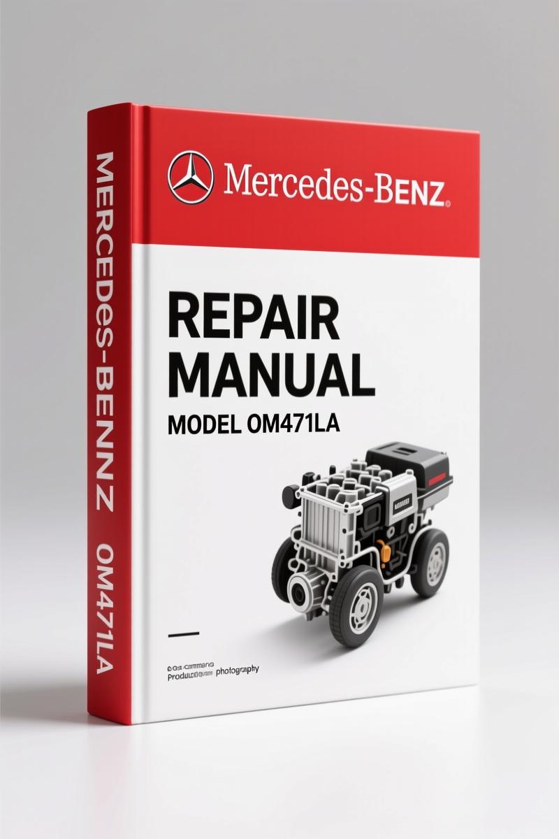 Mercedes-benz OM470LA, OM471LA Repair Manual – 504 Pages of Factory Specs