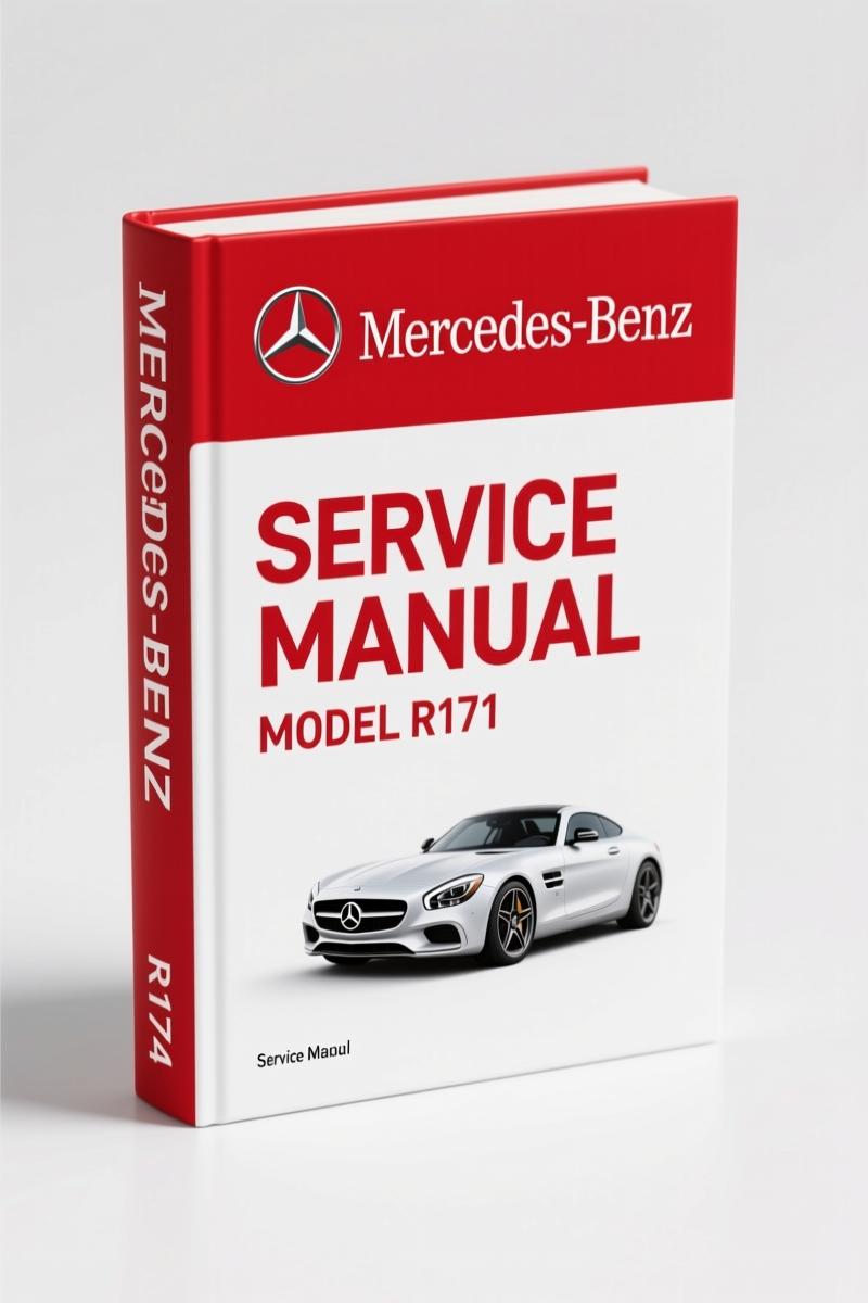 Mercedes-benz R171 2004 Service Manual – Vario Roof Repair Specs