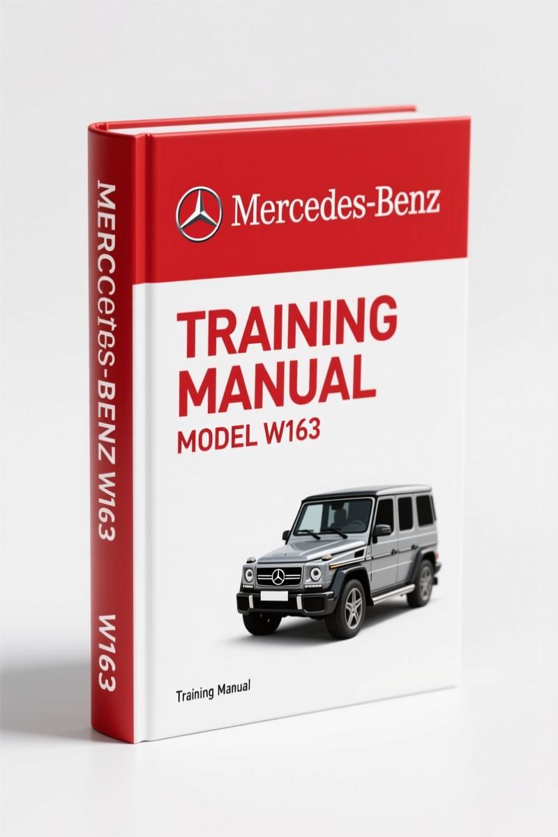 Mercedes-benz W163 2004 Training Manual – 4ETS & Transfer Case