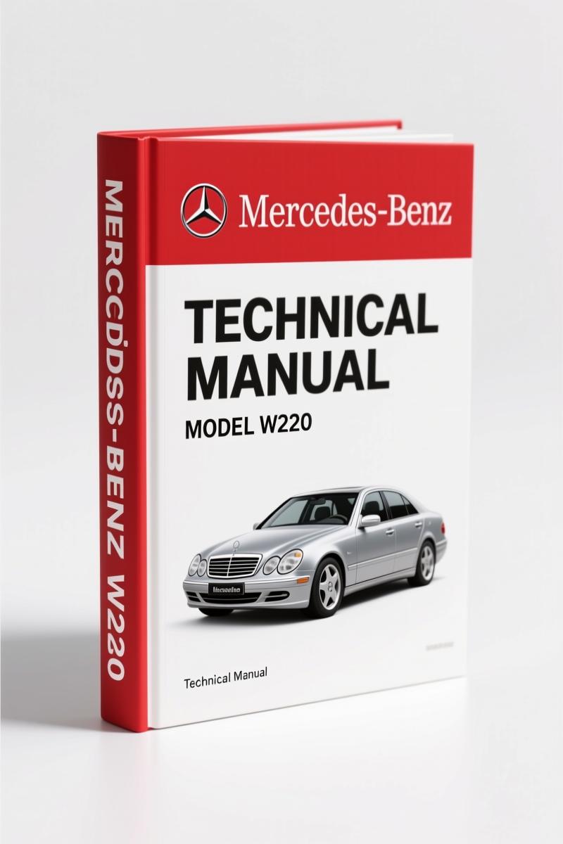 Mercedes-benz W220 2012 Technical Manual – ACC Diagnostic Supplement