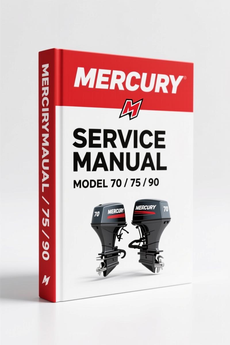 Mercury 70, 75, 90, 100, 115 1995 Service Manual – OEM Factory Specs