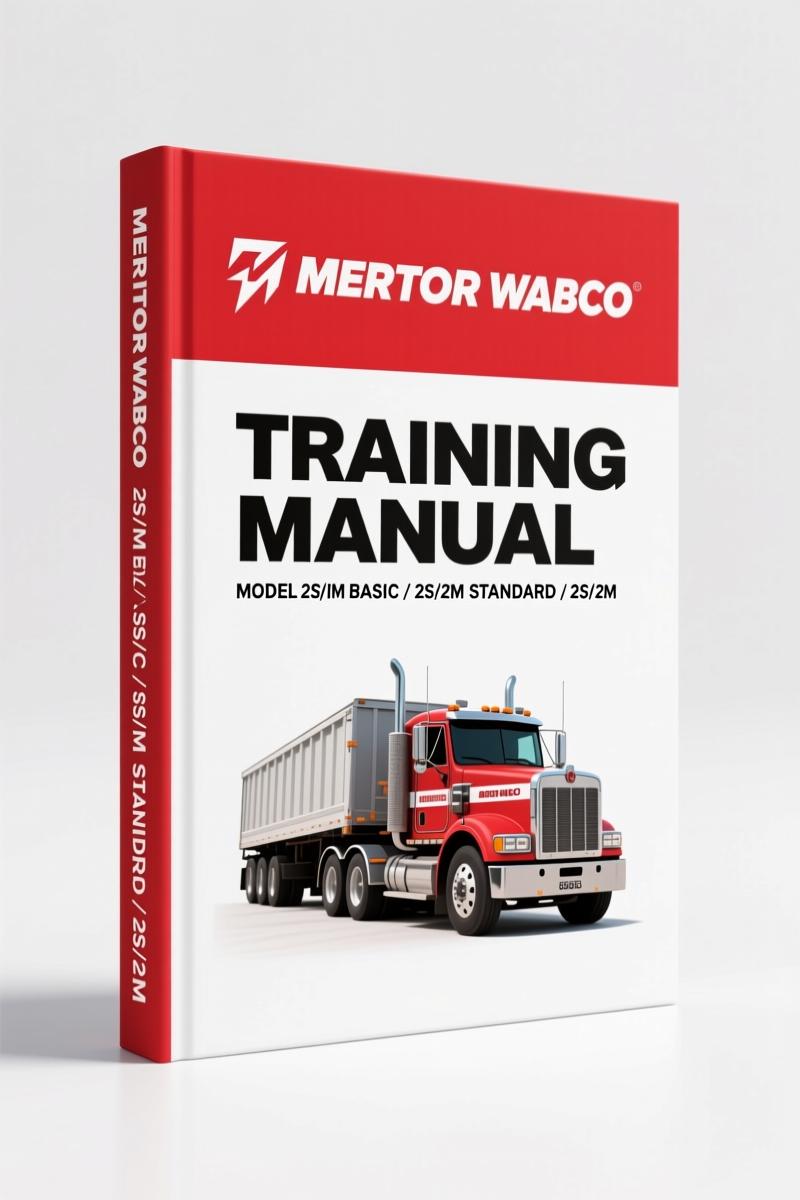 Meritor Wabco 2S/IM Basic 2S/2M Standard Training Manual – 112 Pages