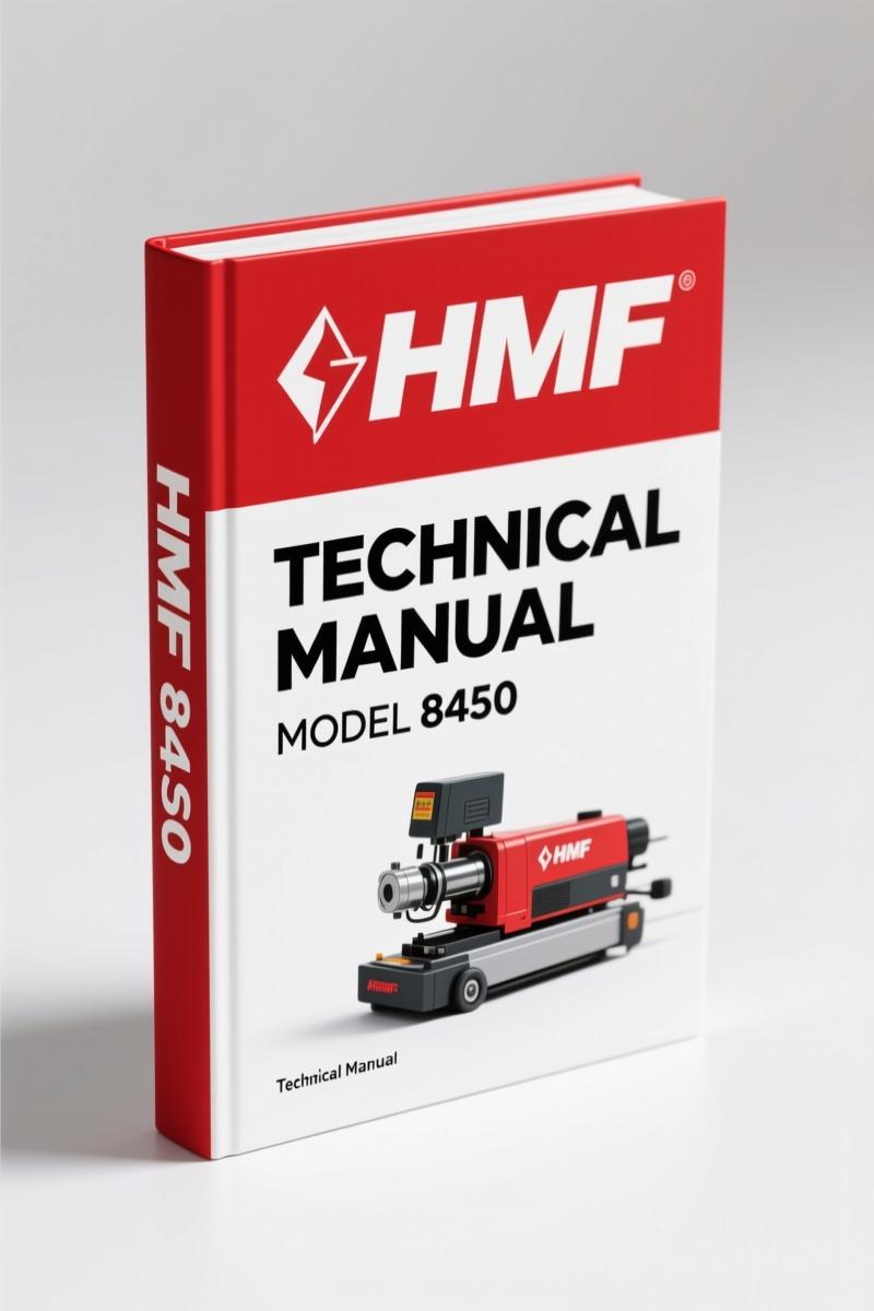 HMF 8450, 8460 Technical Manual – 750 Pages OEM Specs