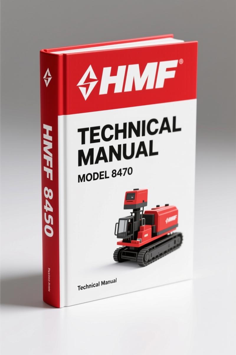 HMF 8470, 8480 Technical Manual – 641 Pages Factory Parts Data